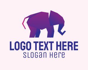 Elephant Paper Origami  Logo