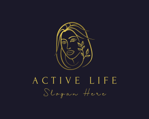 Golden - Golden Wellness Woman logo design