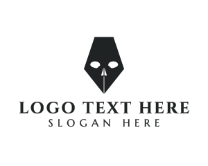 Journalism - Pen Skull Horror logo design