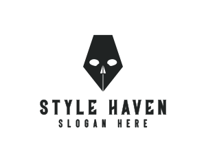 Writer - Pen Skull Horror logo design