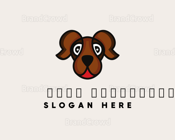 Veterinarian Dog Care Logo