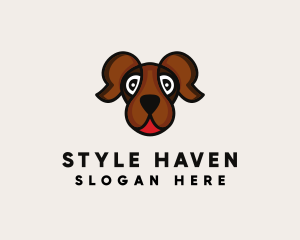 Veterinarian Dog Care Logo