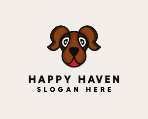 Friendly - Veterinarian Dog Care logo design