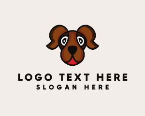 Veterinarian Dog Care Logo