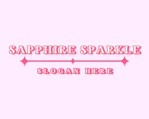 Retro Sparkle Star  Boutique logo design