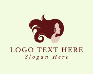 Brand - Woman Hair Styling Salon logo design