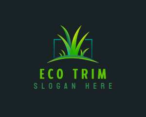 Grass Lawn Greenery logo design