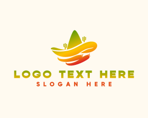 Mexican - Mexican Hat Chili logo design