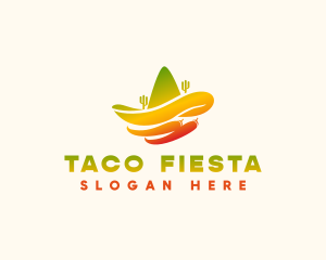 Mexican - Mexican Hat Chili logo design