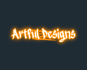 Neon Street Art logo design