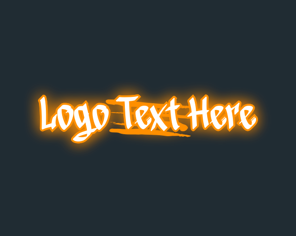 Street Art - Neon Street Art logo design