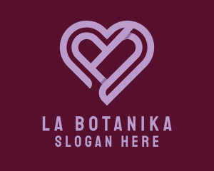Heart Romantic Date  Logo