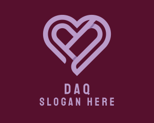 Heart Romantic Date  Logo