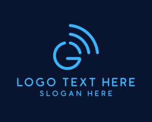 Internet - Internet Signal Letter G logo design