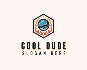 Thermal Cooling Ventilation logo design