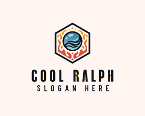 Thermal Cooling Ventilation logo design