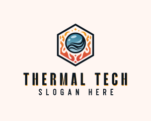 Thermal Cooling Ventilation logo design