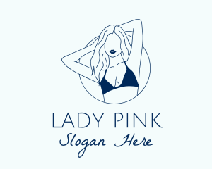 Body - Beautiful Lady Model logo design