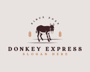 Donkey - Donkey Barn Zoo logo design