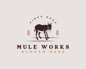 Donkey Barn Zoo logo design