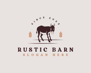 Donkey Barn Zoo logo design