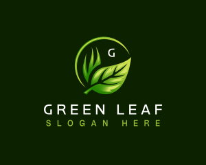 Plant Landscaping Leaves logo design