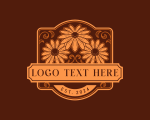 Flower Garden Floral Logo