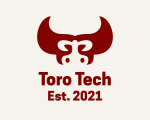 Toro - Red Bull Mask logo design