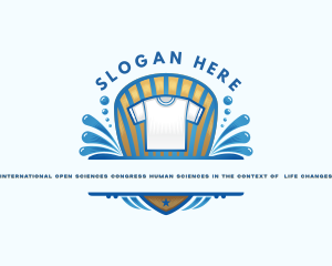 Printing - Splash Shirt Shield logo design