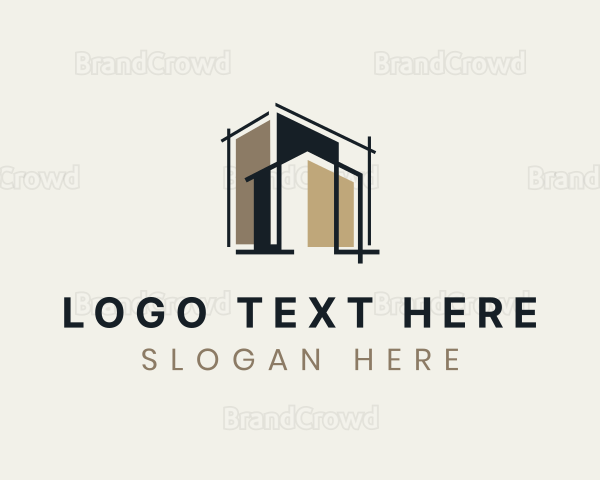 Home Builder Architecture Logo