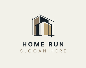 Home Builder Architecture logo design