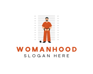 Male Inmate Suspect Logo