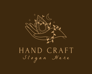 Hand - Luxury Hand Gemstone logo design