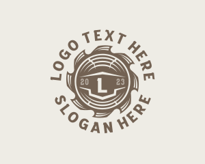 Carpentry - Rustic Carpentry Woodwork logo design