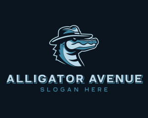 Fedora Alligator Mafia logo design