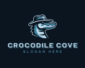 Crocodile - Fedora Alligator Mafia logo design