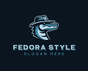 Fedora Alligator Mafia logo design