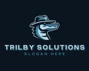 Fedora Alligator Mafia logo design