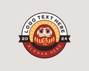 Japanese - Japanese Daruma Doll logo design