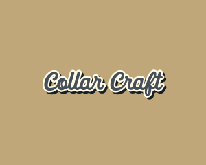 Retro Cursive Boutique logo design