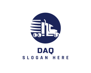 Round Forwarding Truck Logo