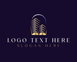 Condominium - Highrise Building Developer logo design