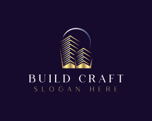 Highrise Building Developer logo design