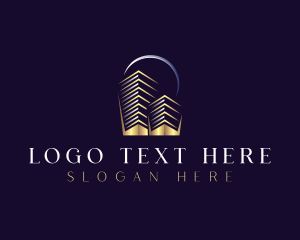 Mortgage - Highrise Building Developer logo design