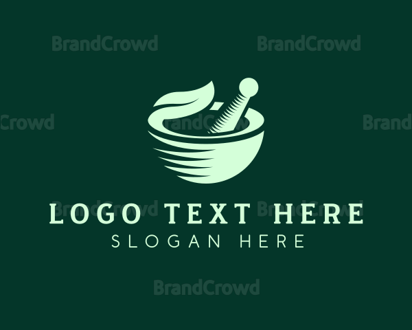 Organic Herbal Bowl Logo