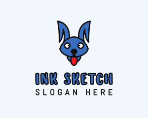 Cartoon Pet Dog logo design