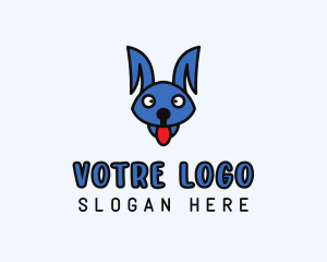 Playful - Cartoon Pet Dog logo design