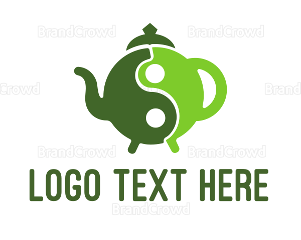 Yin Yang Green Tea Logo