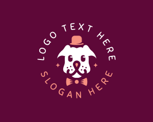 Cute - Pet Grooming Dog logo design