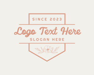 Boho - Generic Floral Business logo design